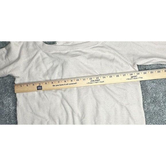 525 America Born in Bklyn Collared Women's Sweater Ivory Large NWOT‎ - Picture 7 of 10